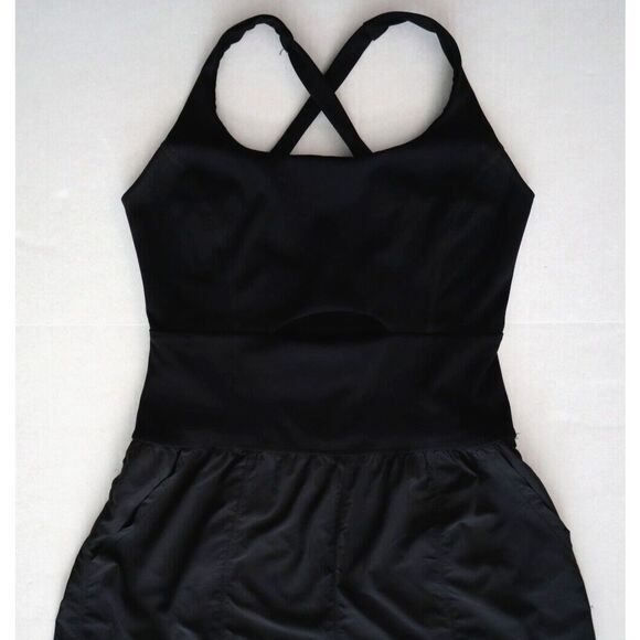 FP Movement OB1648441 Women's Sz Small Black Scoop Neck Righteous Runsie - Picture 4 of 12